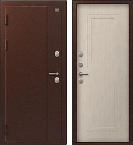 Товар Дверь Термо-100 Антик Медь - Седой дуб DIS007362