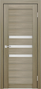 Товар Межкомнатная дверь Легенда X-6 Тон Неаполь Остекление Сатинат белое